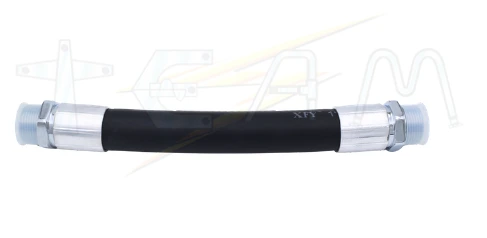 [UL100B] MANGUERA DE 1" X 1 PIE, BLACK STEELFLEX HOSE, HARDWALL. UL330 STANDARD